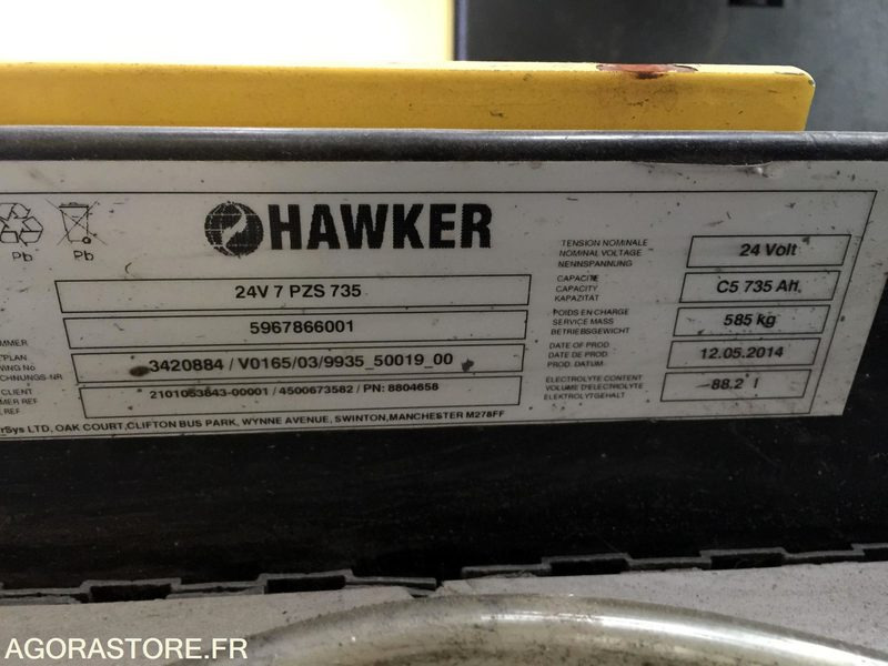 Chariot frontal 3 roues 2014 - Hyster A1.3 XNT - Xe nâng điện: hình 4 Chariot frontal 3 roues 2014 - Hyster A1.3 XNT - Xe nâng điện: hình 4