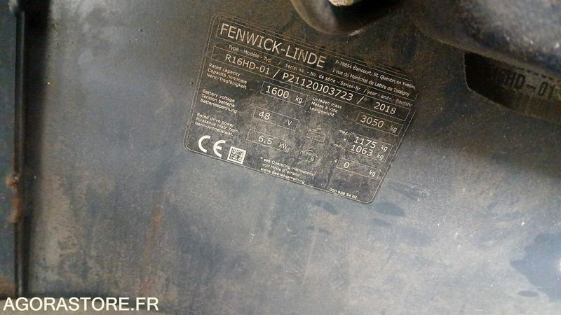 Chariot frontal - Fenwick - 2018 - R16 - Xe tải tiếp cận: hình 4 Chariot frontal - Fenwick - 2018 - R16 - Xe tải tiếp cận: hình 4