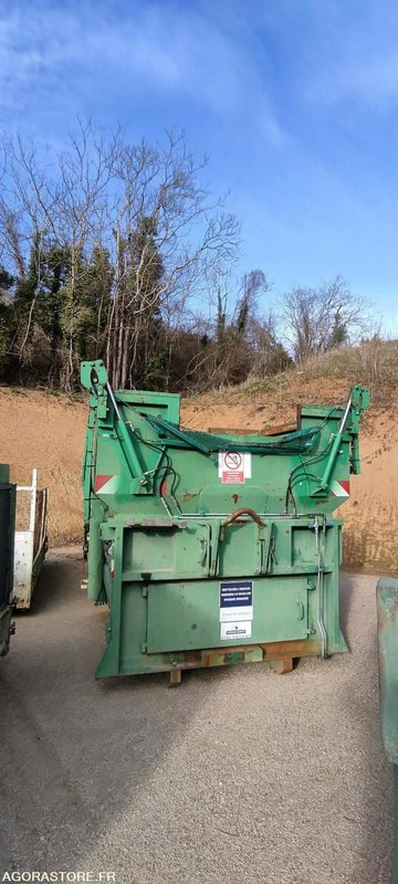 Compacteur monobloc embarqué Type HG Carrosserie VINCENT - Thùng chứa hooklift: hình 3 Compacteur monobloc embarqué Type HG Carrosserie VINCENT - Thùng chứa hooklift: hình 3