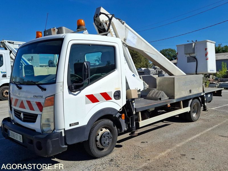 Elévateur à Nacelle 160 ALU CABSTAR sur châssis NISSAN <3.5T H.16M - 2007 - Nền bục trên không gắn trên xe tải: hình 2 Elévateur à Nacelle 160 ALU CABSTAR sur châssis NISSAN <3.5T H.16M - 2007 - Nền bục trên không gắn trên xe tải: hình 2