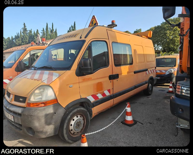 Fourgon Renault MASTER BZ-938-TX - Moteur tournant - Voyant airbag allumé - Xe van chở hàng: hình 1 Fourgon Renault MASTER BZ-938-TX - Moteur tournant - Voyant airbag allumé - Xe van chở hàng: hình 1