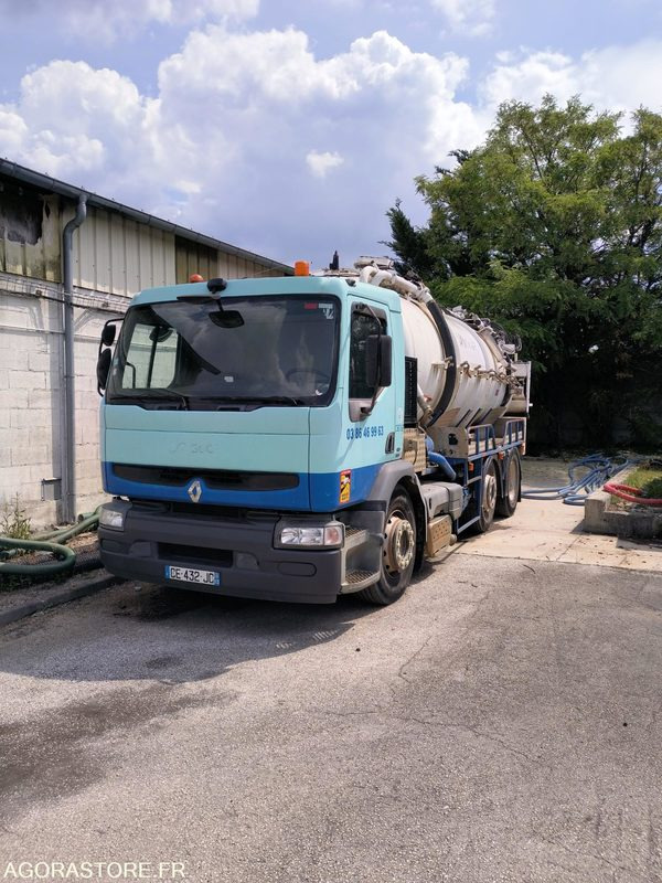 Hydrocureur HUWER RENAULT 24 T CE432JC (VENTE UNIQUEMENT EXPORT) - Xe tải chân không: hình 1 Hydrocureur HUWER RENAULT 24 T CE432JC (VENTE UNIQUEMENT EXPORT) - Xe tải chân không: hình 1