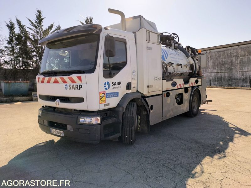 Hydrocureur RIVARD 19T châssis Renault Trucks GQ255QR (Vente uniquement export) - Xe tải chân không: hình 2 Hydrocureur RIVARD 19T châssis Renault Trucks GQ255QR (Vente uniquement export) - Xe tải chân không: hình 2
