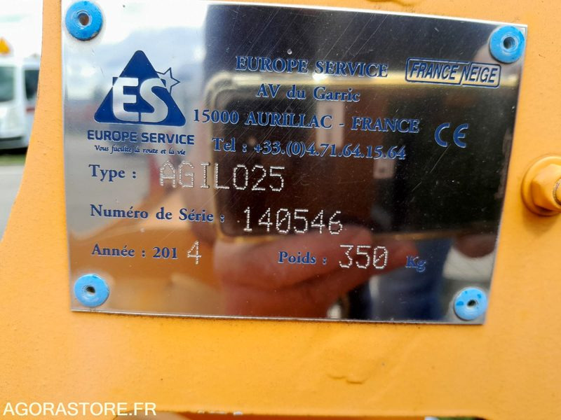 Lame à neige Europe Service Agilo25 (LN062) - Trang thiết bị vườn: hình 2 Lame à neige Europe Service Agilo25 (LN062) - Trang thiết bị vườn: hình 2