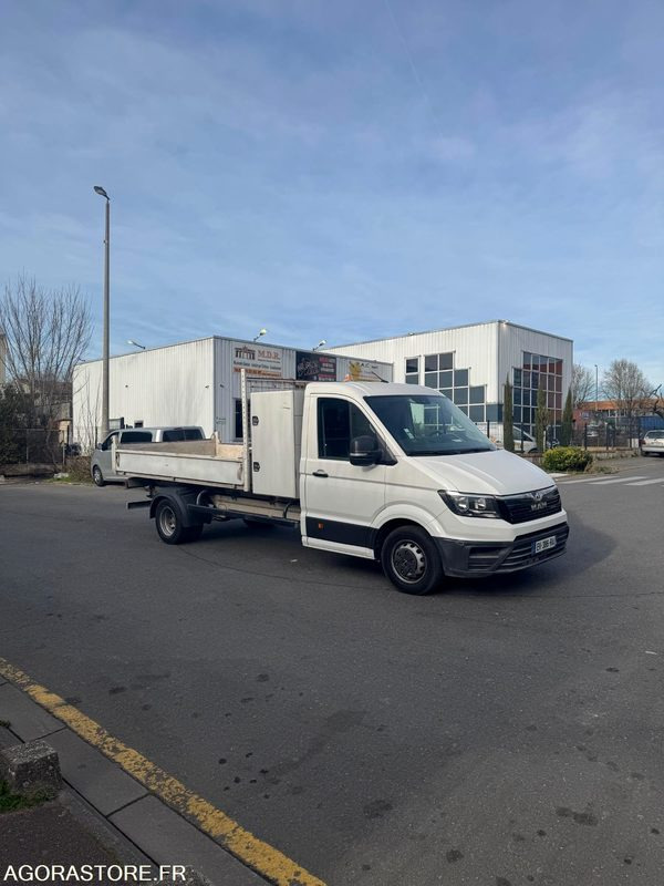 MAN TGE 180 - 2018 - 95 000 KM - BENNE BASCULANTE - Xe ben nhỏ: hình 2 MAN TGE 180 - 2018 - 95 000 KM - BENNE BASCULANTE - Xe ben nhỏ: hình 2