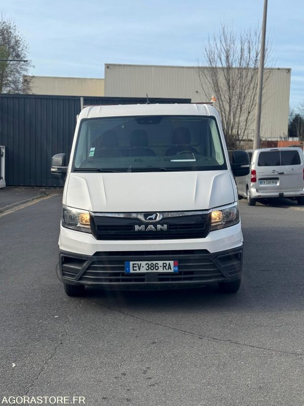 MAN TGE 180 - 2018 - 95 000 KM - BENNE BASCULANTE - Xe ben nhỏ: hình 1 MAN TGE 180 - 2018 - 95 000 KM - BENNE BASCULANTE - Xe ben nhỏ: hình 1