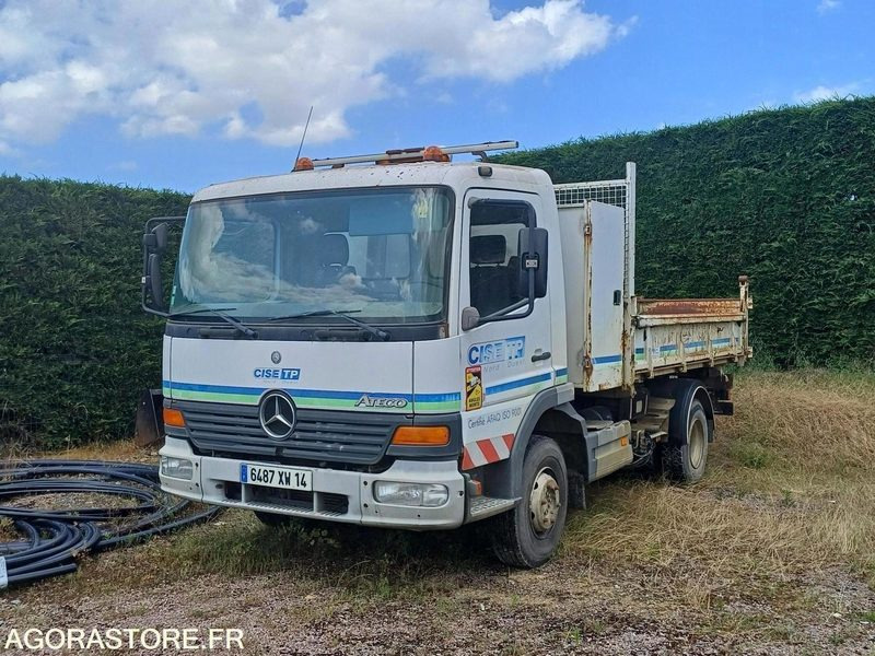 MERCEDES - ATEGO B 918 BENNE AVEC COFFRE - 2002 / 321065KMS (09/2019) - 6487XW14 - Xe ben: hình 2 MERCEDES - ATEGO B 918 BENNE AVEC COFFRE - 2002 / 321065KMS (09/2019) - 6487XW14 - Xe ben: hình 2