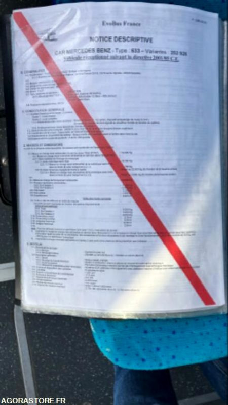 Xe buýt trường học MERCEDES INTOURO N°093252: hình 12