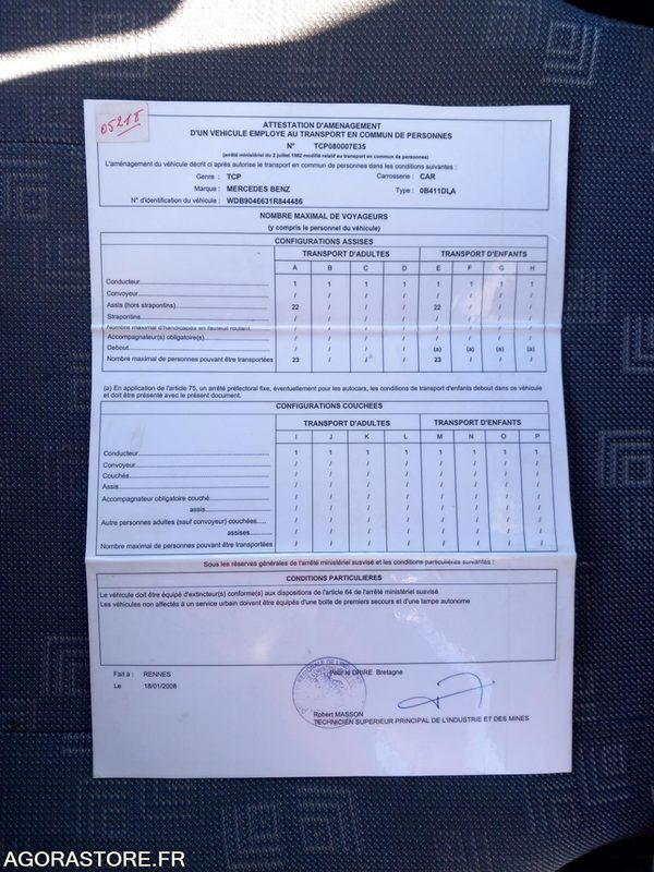 MERCEDES SPRINTER N°052018 - Xe bus mini, Xe van chở khách: hình 5 MERCEDES SPRINTER N°052018 - Xe bus mini, Xe van chở khách: hình 5