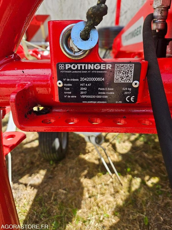 Faneuse Pottinger Hit4.47 année 2017 - Máy móc nông nghiệp: hình 3 Faneuse Pottinger Hit4.47 année 2017 - Máy móc nông nghiệp: hình 3