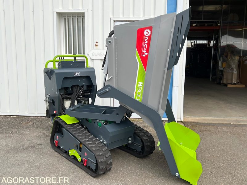 Mini dumper benne rotative 470 litres - Xe ben đổ mini: hình 1 Mini dumper benne rotative 470 litres - Xe ben đổ mini: hình 1