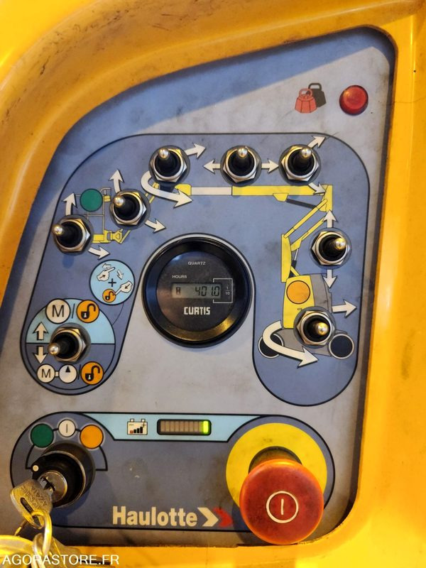 NACELLE HAULOTTE HA12C ELECTRIQUE - Nền bục trên không: hình 1 NACELLE HAULOTTE HA12C ELECTRIQUE - Nền bục trên không: hình 1