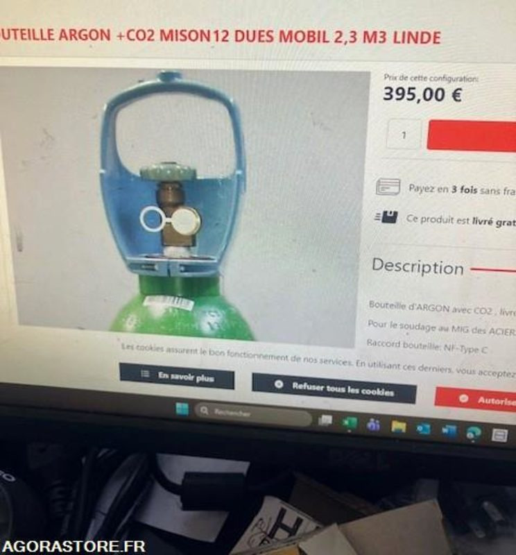 POSTE A SOUDER AVEC BOUTEILLE / PEARL - Thiết bị hàn: hình 5 POSTE A SOUDER AVEC BOUTEILLE / PEARL - Thiết bị hàn: hình 5