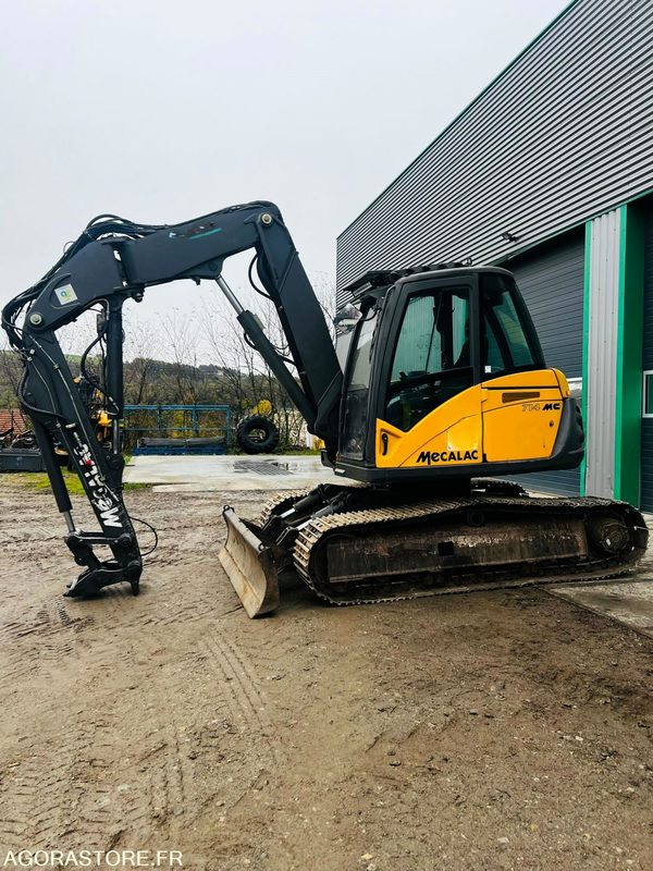Pelle à chenilles Mecalac 714 MC - 2005 / 7373 HEURES - Máy xúc: hình 1 Pelle à chenilles Mecalac 714 MC - 2005 / 7373 HEURES - Máy xúc: hình 1
