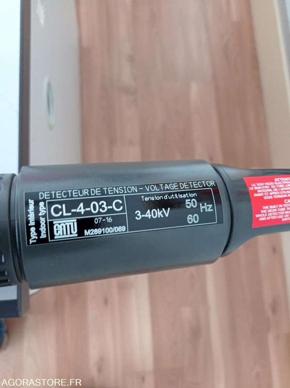Perche de sauvetage télescopique 45kV avec détecteur de tension - Dụng cụ/ Thiết bị: hình 2 Perche de sauvetage télescopique 45kV avec détecteur de tension - Dụng cụ/ Thiết bị: hình 2