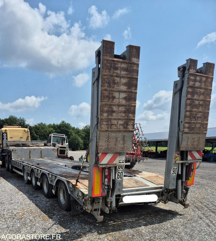 Porte engins 4 essieux - Rơ moóc thùng thấp: hình 4 Porte engins 4 essieux - Rơ moóc thùng thấp: hình 4