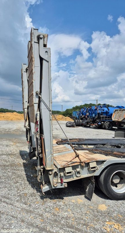 Porte engins 4 essieux - Rơ moóc thùng thấp: hình 5 Porte engins 4 essieux - Rơ moóc thùng thấp: hình 5