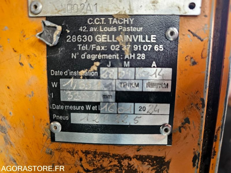 Xe ben Porteur benne Renault C260 - 1985 - 356393km - BQ230WS: hình 10