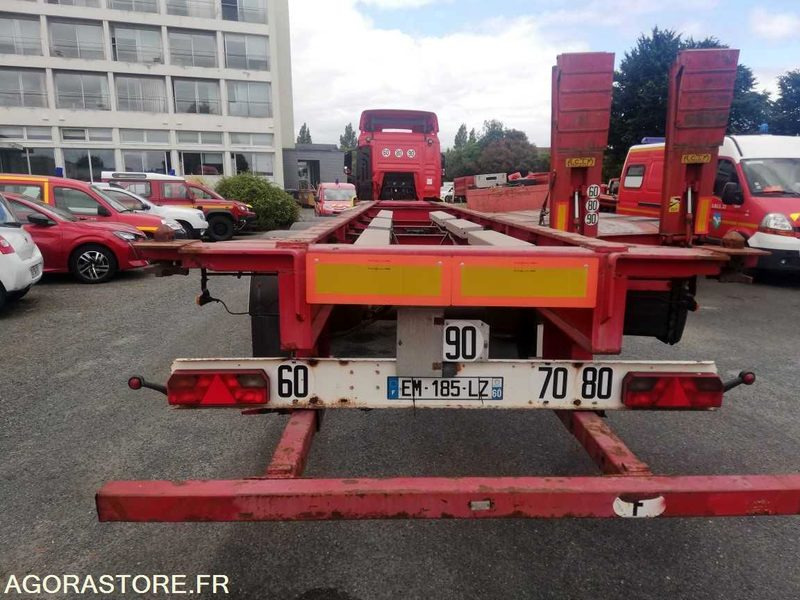 REMORQUE FRUEHAUF porte conteneurs - Rơ moóc: hình 1 REMORQUE FRUEHAUF porte conteneurs - Rơ moóc: hình 1