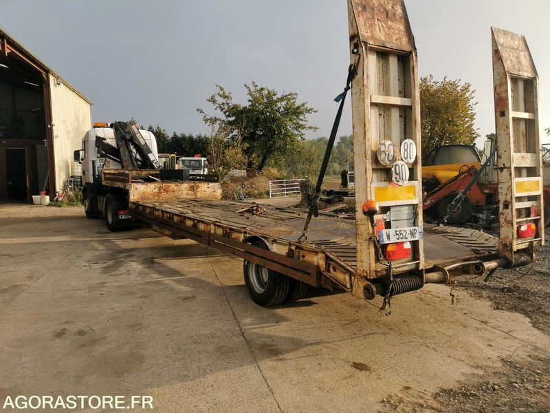 Remorque porte engin - CASTERA - 1976 - Rơ moóc: hình 1 Remorque porte engin - CASTERA - 1976 - Rơ moóc: hình 1