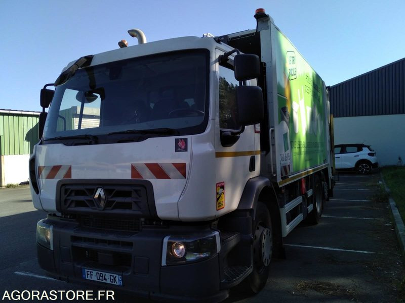 RENAULT - BOM 26T - 139528km - 2019 - Xe tải chở rác: hình 1 RENAULT - BOM 26T - 139528km - 2019 - Xe tải chở rác: hình 1