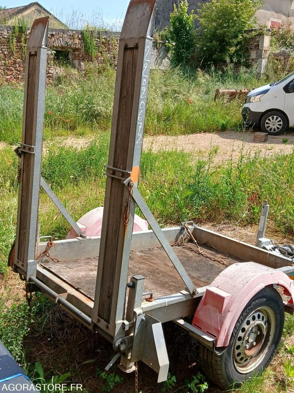 Remorque PORTE ROULEAU HUBIERE - Rơ moóc để vận chuyển thiết bị: hình 2 Remorque PORTE ROULEAU HUBIERE - Rơ moóc để vận chuyển thiết bị: hình 2