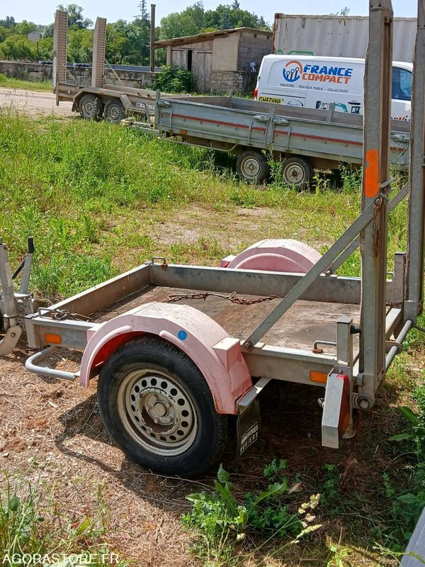 Remorque PORTE ROULEAU HUBIERE - Rơ moóc để vận chuyển thiết bị: hình 3 Remorque PORTE ROULEAU HUBIERE - Rơ moóc để vận chuyển thiết bị: hình 3