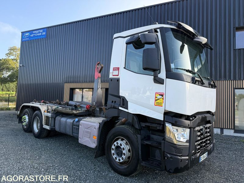 Renault C430 boite automatique polybenne ampliroll dalby - 446800KM - 2014 - Xe tải nâng móc: hình 1 Renault C430 boite automatique polybenne ampliroll dalby - 446800KM - 2014 - Xe tải nâng móc: hình 1