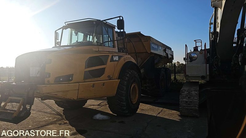 TOMBEREAU ARTICULE VOLVO A40 G - 2012 / 10052H - (MDA016) - Xe ben đổ: hình 1 TOMBEREAU ARTICULE VOLVO A40 G - 2012 / 10052H - (MDA016) - Xe ben đổ: hình 1