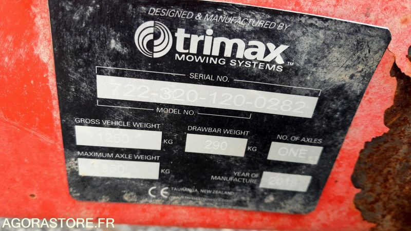 TONDEUSE TRIMAX - Máy cắt cỏ vườn: hình 4 TONDEUSE TRIMAX - Máy cắt cỏ vườn: hình 4