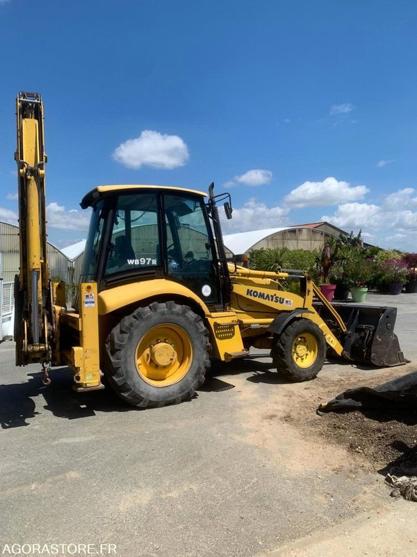 TRACTOPELLE | KOMATSU WB97R | 4358 heures - Máy xúc trước múc sau: hình 4 TRACTOPELLE | KOMATSU WB97R | 4358 heures - Máy xúc trước múc sau: hình 4
