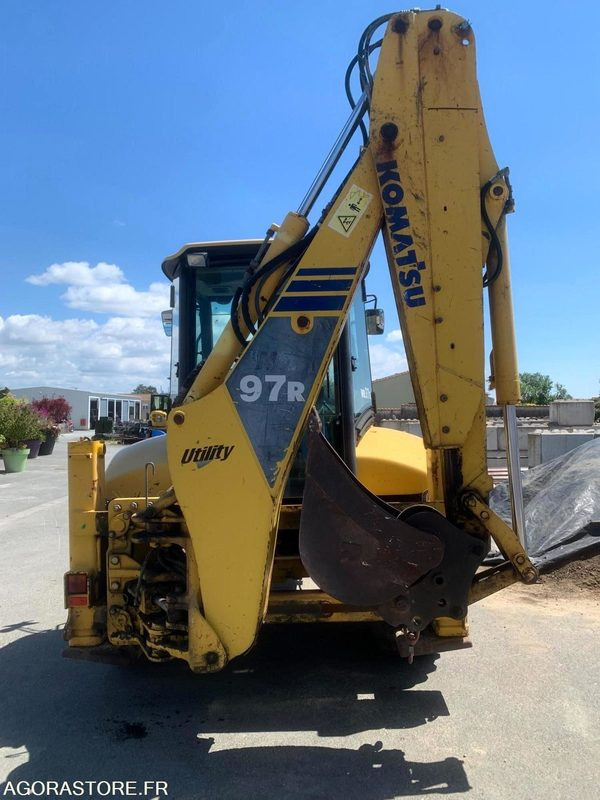 TRACTOPELLE | KOMATSU WB97R | 4358 heures - Máy xúc trước múc sau: hình 3 TRACTOPELLE | KOMATSU WB97R | 4358 heures - Máy xúc trước múc sau: hình 3