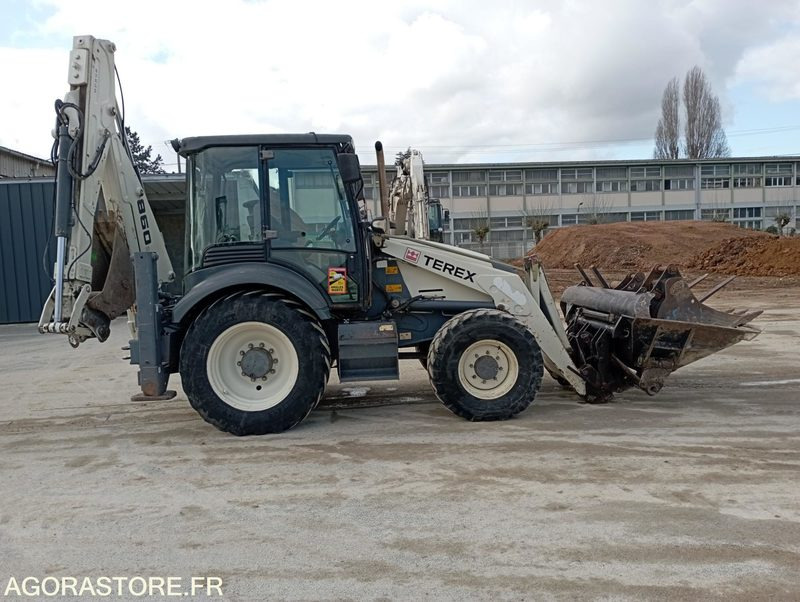 TRACTOPELLE - TEREX - 860 -2008 / 11 690 HEURES - Máy xúc trước múc sau: hình 1 TRACTOPELLE - TEREX - 860 -2008 / 11 690 HEURES - Máy xúc trước múc sau: hình 1