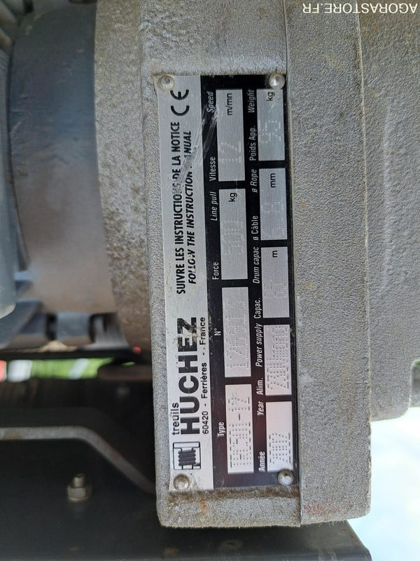 TREUIL ELECTRIQUE - Trang thiết bị xây dựng: hình 5 TREUIL ELECTRIQUE - Trang thiết bị xây dựng: hình 5
