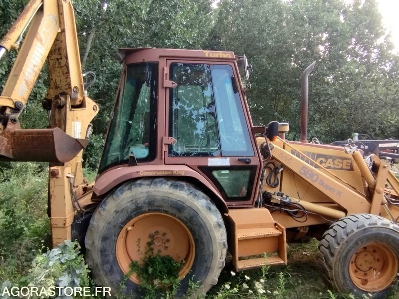 Tracteur CASE 580 K TURBO - 9758h - 1992 - Máy cày: hình 1 Tracteur CASE 580 K TURBO - 9758h - 1992 - Máy cày: hình 1