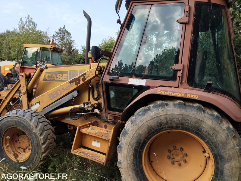 Tracteur CASE 580 K TURBO - 9758h - 1992 - Máy cày: hình 3 Tracteur CASE 580 K TURBO - 9758h - 1992 - Máy cày: hình 3