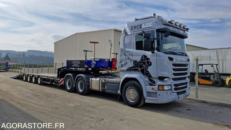 CAMION TRACTEUR 6X4 SCANIA R730 V8 2014 440 000 KM PTRA 150T + PORTE ENGINS FAYM - Xe đầu kéo: hình 2 CAMION TRACTEUR 6X4 SCANIA R730 V8 2014 440 000 KM PTRA 150T + PORTE ENGINS FAYM - Xe đầu kéo: hình 2