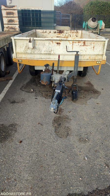 Remorque Gourdon porte pelle - Xe đầu kéo: hình 2 Remorque Gourdon porte pelle - Xe đầu kéo: hình 2