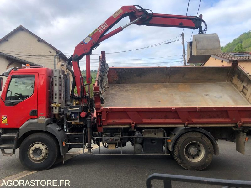 Camion Renault Kerax 340 - 755445 Kms - 2001 - Tribenne et grue - excellent état - Xe tải: hình 3 Camion Renault Kerax 340 - 755445 Kms - 2001 - Tribenne et grue - excellent état - Xe tải: hình 3