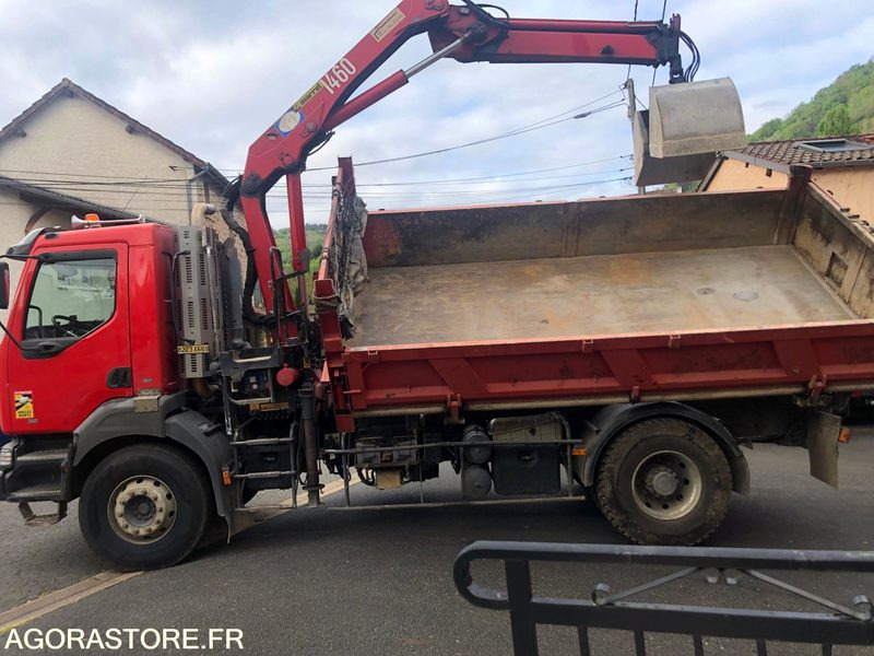 Camion Renault Kerax 340 - 755445 Kms - 2001 - Tribenne et grue - excellent état - Xe tải: hình 4 Camion Renault Kerax 340 - 755445 Kms - 2001 - Tribenne et grue - excellent état - Xe tải: hình 4