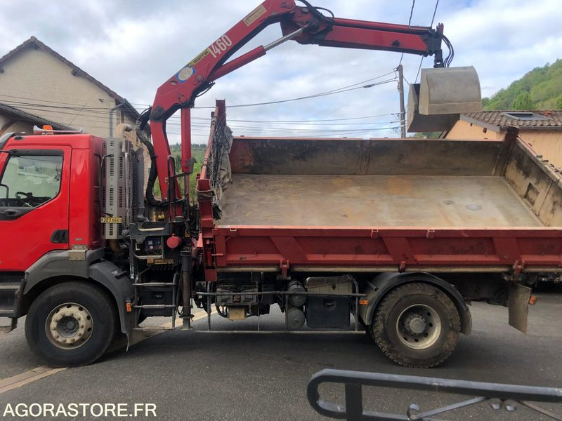 Camion Renault Kerax 340 - 755445 Kms - 2001 - Tribenne et grue - excellent état - Xe tải: hình 1 Camion Renault Kerax 340 - 755445 Kms - 2001 - Tribenne et grue - excellent état - Xe tải: hình 1