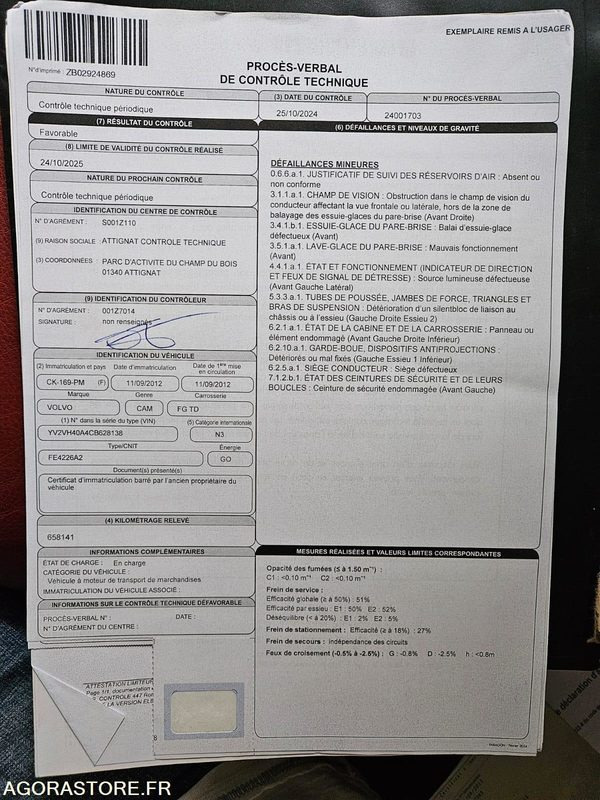 Porteur Volvo frigo - Xe tải: hình 4 Porteur Volvo frigo - Xe tải: hình 4