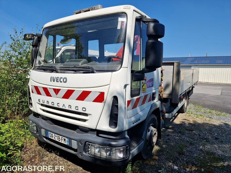 Porteur benne grue Iveco 100E18 - DA218FM - Xe tải: hình 1 Porteur benne grue Iveco 100E18 - DA218FM - Xe tải: hình 1