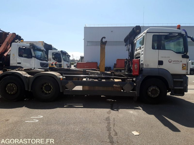 R51812-PORTEUR POLYBENNE MAN TGS 28.400 - BRAS GUIMA - ANNÉE 2010 - 555918 Km - Xe tải: hình 4 R51812-PORTEUR POLYBENNE MAN TGS 28.400 - BRAS GUIMA - ANNÉE 2010 - 555918 Km - Xe tải: hình 4