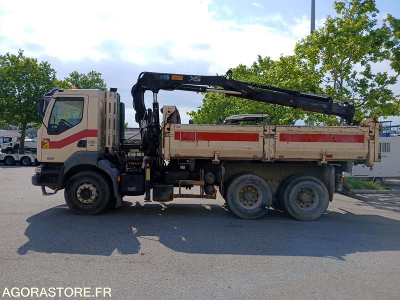 RENAULT 6x4 GRUE- 370 KERAX BENNE CARRE - 2006 / 327102 KM - BC-074-JG (M5993) - Xe tải: hình 3 RENAULT 6x4 GRUE- 370 KERAX BENNE CARRE - 2006 / 327102 KM - BC-074-JG (M5993) - Xe tải: hình 3