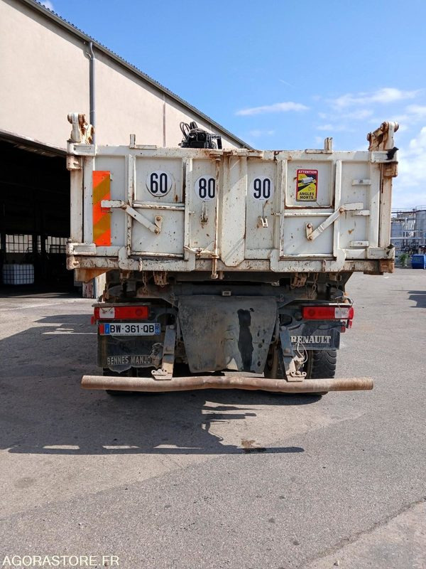 RENAULT 6x4 GRUE- KERAX 370 BENNE CARRE - 2007 / 414817 KM - BW-361-QB (M5603) - Xe tải: hình 4 RENAULT 6x4 GRUE- KERAX 370 BENNE CARRE - 2007 / 414817 KM - BW-361-QB (M5603) - Xe tải: hình 4