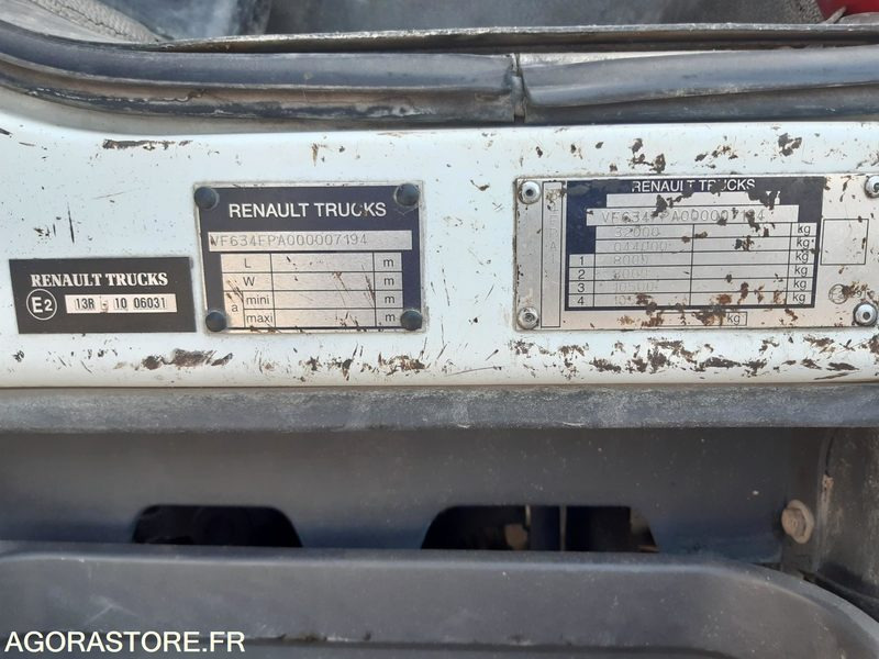 Cho thuê  RENAULT 8X4 KERAX 430.32 - 2011 / 373600 Kms (M5126) RENAULT 8X4 KERAX 430.32 - 2011 / 373600 Kms (M5126): hình 14