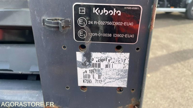 Máy cày kubota RTV: hình 9