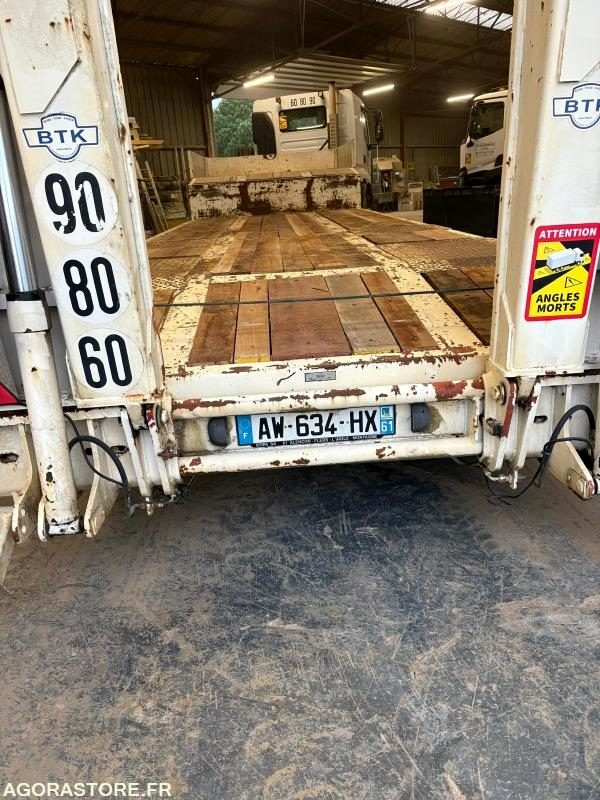 Porte engins ROBUSTE KAISER - 2010 - plancher neuf - Rơ moóc thùng thấp: hình 3 Porte engins ROBUSTE KAISER - 2010 - plancher neuf - Rơ moóc thùng thấp: hình 3