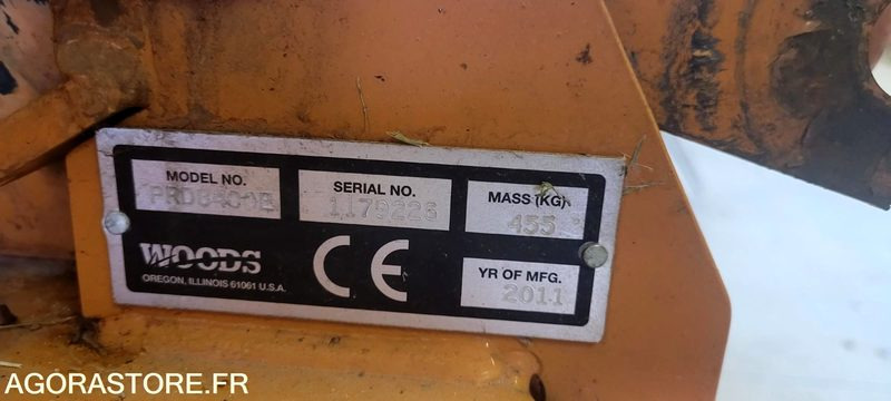 Tondeuse arrière Woods PRD8400e 2011 - Máy cắt cỏ vườn: hình 3 Tondeuse arrière Woods PRD8400e 2011 - Máy cắt cỏ vườn: hình 3